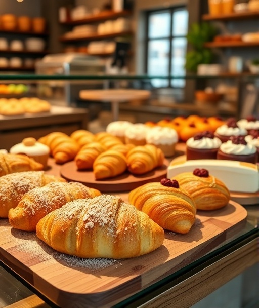 Pastries display